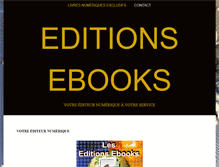 Tablet Screenshot of editions-ebooks.com